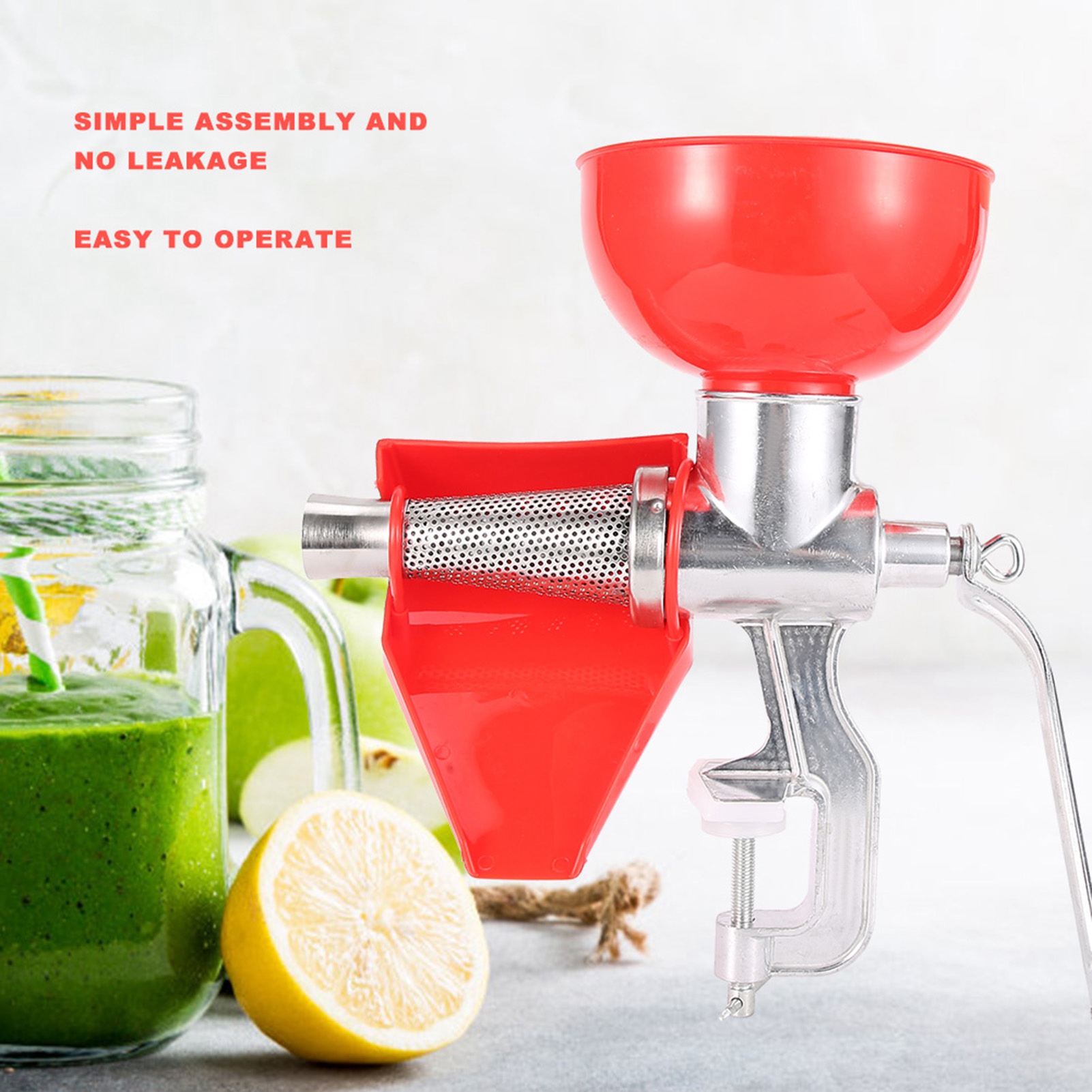 Citrus Juicer Bar - Pembuat Jus Manual Tebal Aloi Aluminium