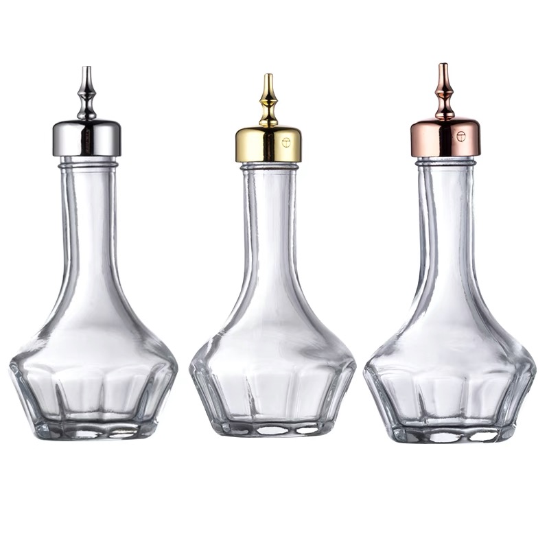 Bitters Bottle Set - Botol BITTERS Kaca Bening 30ML/50ML dengan