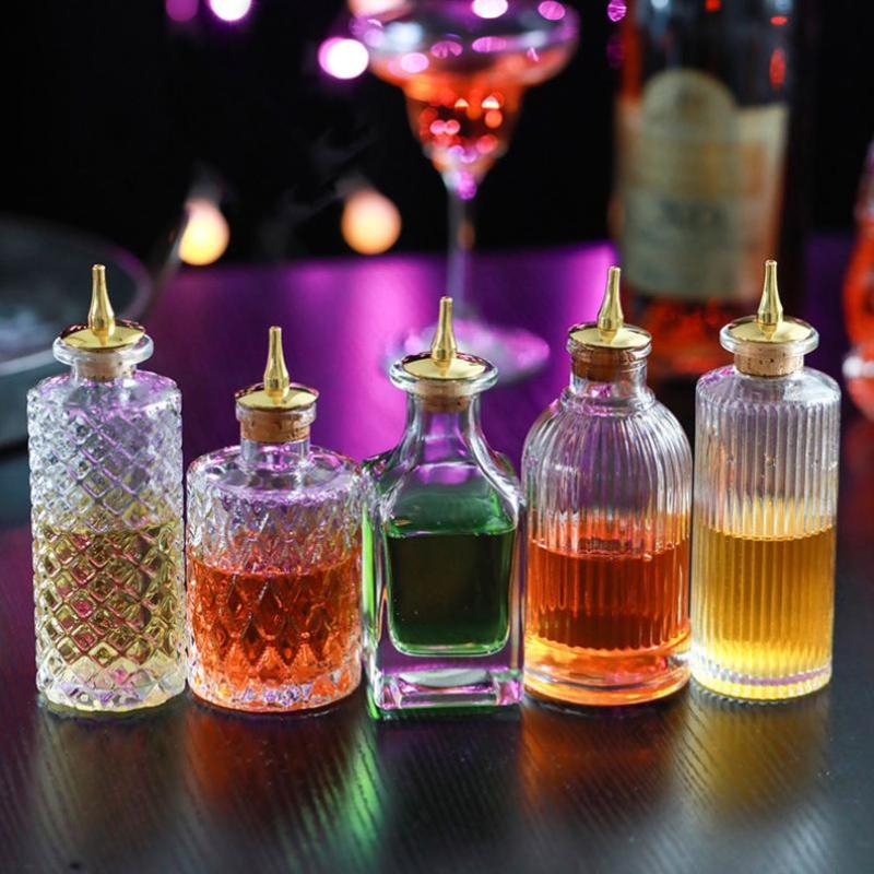 Botol Bitters Kaca Vintage Den - Bitters Bottle Set ulasan dan harga