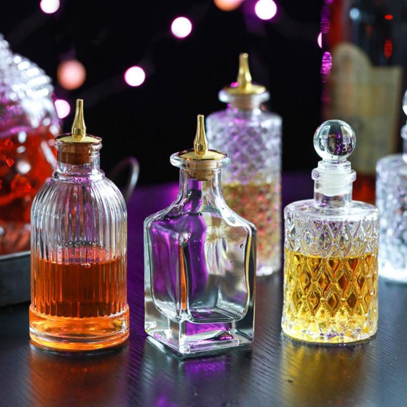 Botol Bitters Kaca Vintage Den - Bitters Bottle Set ulasan dan harga