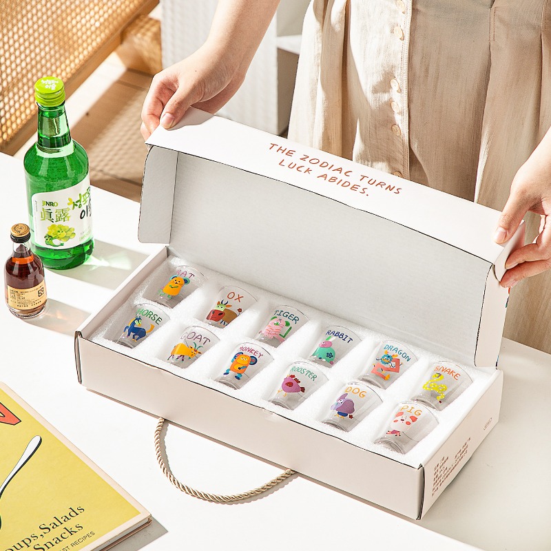 Set Gelas Minuman Keras 12 Bua - Home Bar Set ulasan dan harga