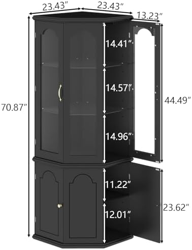 Lemari Bar Sudut dengan Lampu  - Home Bar Shelves ulasan dan harga
